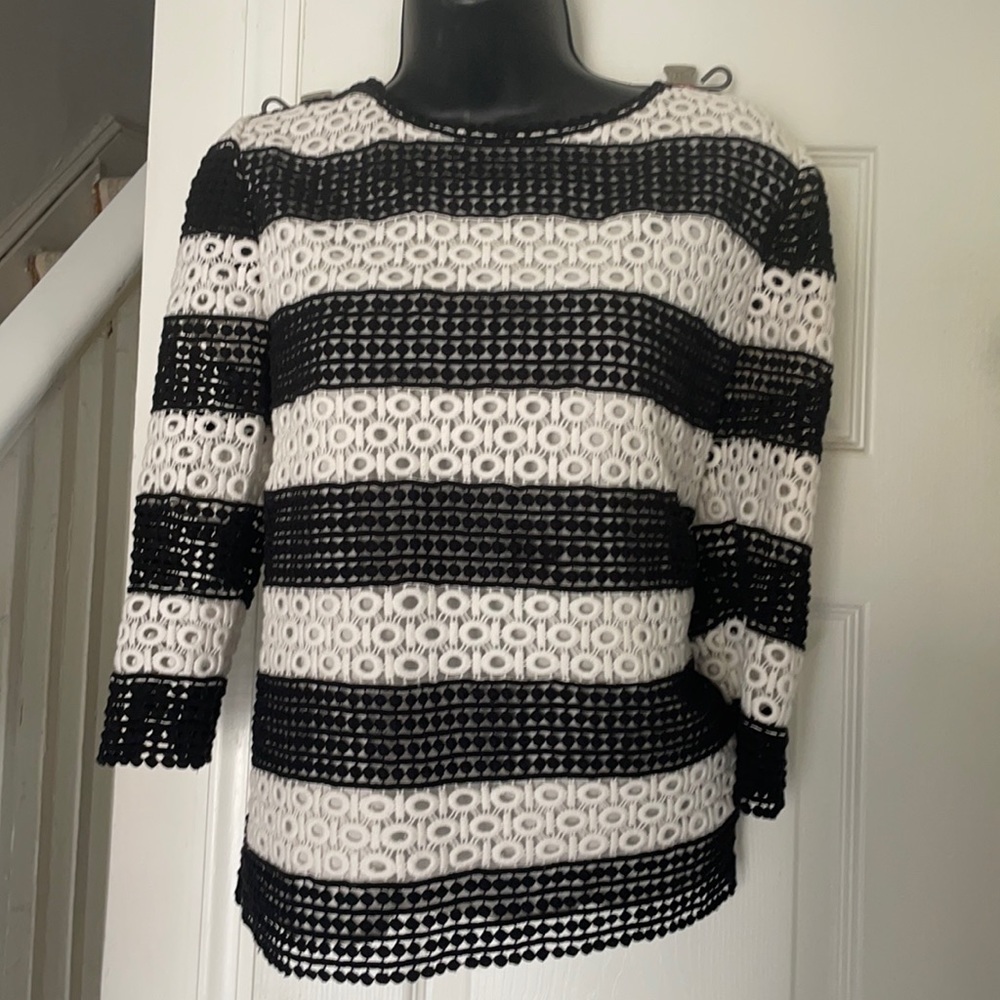 Talbots Lace Top